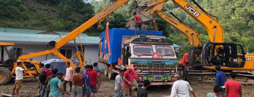 Equipment at Project Site