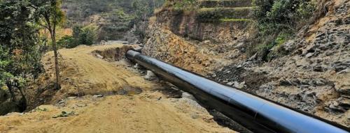 Progress Headrace Pipe