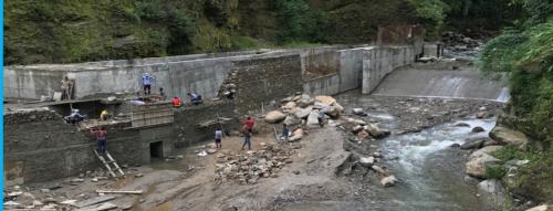 Progress Of Headworks